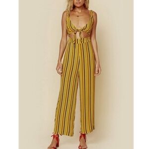 Capulet | Revolve "Ariane" Striped Cutout Jumpsuit